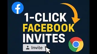 1-Click Facebook Invites | Send Bulk Invites with Chrome Extension