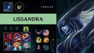Lissandra Jungle vs Diana - NA Master Patch 26.09