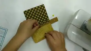 Как сшить мини кошелёк