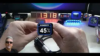 DIY Custom Humidity Meter based on the #ESP32 with SHT20 Sensor and 1.69" IPS Display by #Hayri