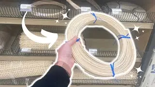 WOW!! Look what you can do with flat reed // DIY Home Decor