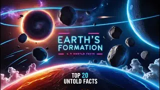 🌍 How Did Earth Really Form? 20 Astonishing Facts You Didn’t Know! 🌋🔥.  In  Just 4 Minutes