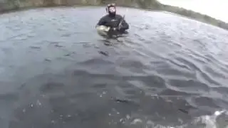 Подводная охота на раскатах Астрахань