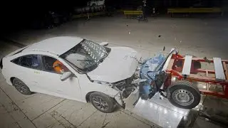 Crash Testing in HORIBA MIRA's Passive Safety Centre