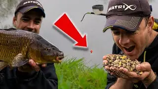 Pole Fishing Down The EDGE With Carp Spod Mix!?