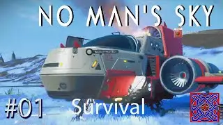 Starting In The Cold :: No Man's Sky Survival Gameplay (Survival) : #01