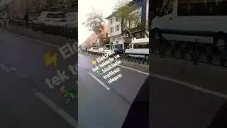 elektrikli tek tekerle ve bisikletle trafikte trafiksiz ulaşım #bisiklet #elektriklitekteker #fatih
