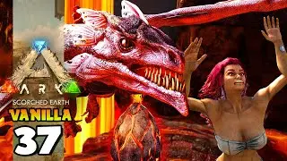 CHEGOU O GRANDE DIA! ROUBANDO OVOS NA RAVINA!!! ARK: SCORCHED EARTH (VANILLA) 37