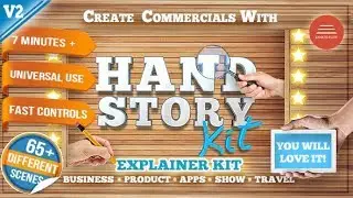 Videohive Hand Explainer Product Commercial Kit v2  free after effects templates