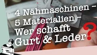 4 sewing machines – 5 materials – the big comparison!