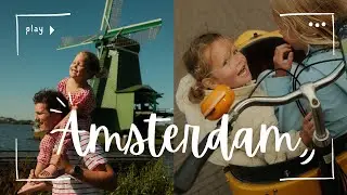 AMSTERDAM: Bike riding, canal cruise + windmills!