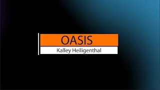 kalley faultlines - Oasis - Bethel - (Lyrics Video)