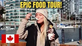 WHAT TO EAT on Vancouver's Granville Island 🇨🇦 (Canada Travel Vlog)