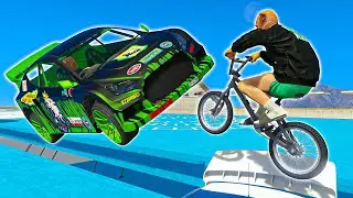 FLASH GT  VS BMX !!! 🐷 GTA 5 ONLINE