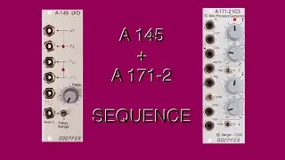 Doepfer A145 + A171-2 Hammering sequence