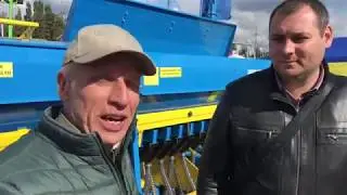 Драганчук Михаил Иванович блогер-фермер NoTill посетил нашу выставочную площадку на AgroEkspo