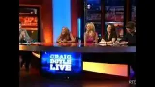 RTE Craig Doyle Live Shaving Underarms