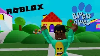 The BC JR Plays Blue's Clues Games on ROBLOX!