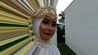 pengantin sunda siger hijab