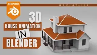 3D House Construction Animation in Blender | Blender Hindi Tutorial