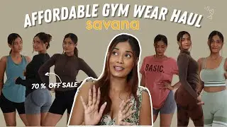 SAVANA Gym Wear Haul |  Independence Day SALE  UP TO 70 % OFF ✨❤️ | Savana Gym Shorts, Leggings