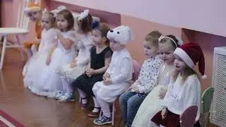 НОВОГОДНИЙ ДЕТСКИЙ УТРЕНИК В САДИКЕ (ВИДЕОСЪЁМКА В РБ)