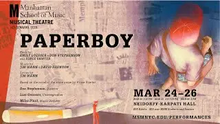 Final dress rehearsal! MSM Musical Theatre presents PAPERBOY