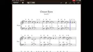 Ocean Eyes - Keyboard