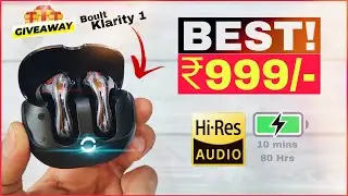 *Giveaway* 2024's BEST TWS UNDER ₹1000⚡LUXURY+SOUND⚡| Boult Klarity 1 | boult audio klarity 1 review