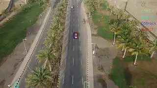 MADCF tracker on car9 sequence of UAV123 dataset