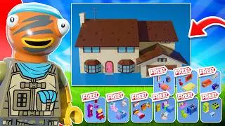 How To Unlock The Simpsons Free Build & Decor Bundles! LEGO Fortnite Full Guide!