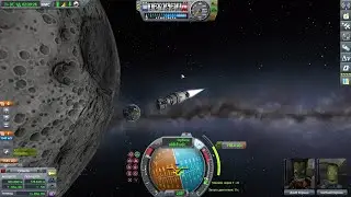 Захват и спасение с орбиты Муны -- KSP прохождение №16