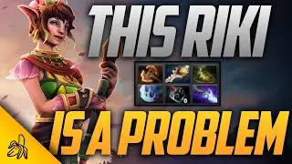 An Uphill Struggle | Riki + Battlefury + Divine Rapier = Bonkers | 7854 MMR | Dota 7.24