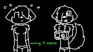 Swing it  meme / with Goldex the Gepard animator