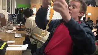 Peeling an orange without it breaking