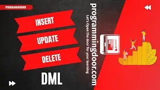06 - Oracle : DML Command - SELECT, INSERT, UPDATE, DELETE | programmingdoor