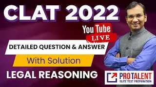 Actual CLAT 2022 Question Paper Legal Reasoning Solution with Detailed Explanation