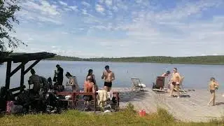 Немного развеялись, оз. Светлое. 17. 07. 21г