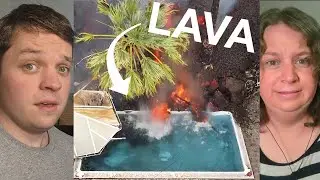 Lava BOILS Swimming Pool! - SkyPi News Sep 23th 2021