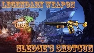 Borderlands 2 легендарные пушки # 24 Sledge's Shotgun(Следжев Дробовик)