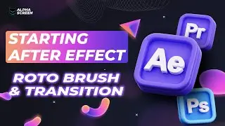 After Effect Tutorial (Roto brush & Transition) -- آموزش افترافکت (روتوبراش و ترنزیشن)