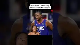 POV: Little Kids Picking Their Favorite NBA Player 🏀 