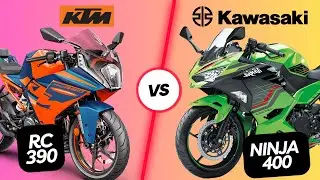 KTM RC 390 Vs Kawasaki Ninja 400 🔥🔥 Full Comparison ⚡⚡Engine Price Power Weight