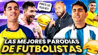 LAS MEJORES PARODIAS DE MESSI, RONALDO Y SUÁREZ