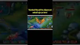 Tombol Recall itu dipencet sekali aja ya bro!!😂