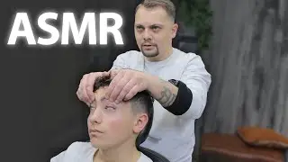 SLEEP FAST With Turkish Barber ASMR Massage | asmr head, ear, scalp massage