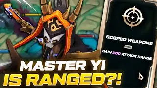 RANGED Master Yi Is BROKEN!!! Ft. Darkwinjax | Silencee