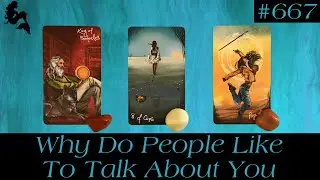 Why Do People Like To Talk About You🗣️😱😳~ Requested Pick a Card Tarot Reading