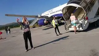 Аэропорт Тиват. Tivat