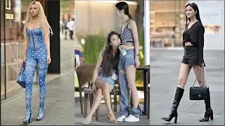 抖音街拍穿搭 / 抖音性感美女热门合集 Mejores Street Fashion Tik Tok | Hottest Chinese Girls Street Fashion Style #7